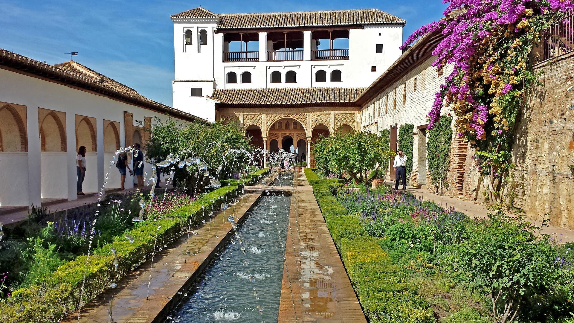 The Alhambra walls and towers
