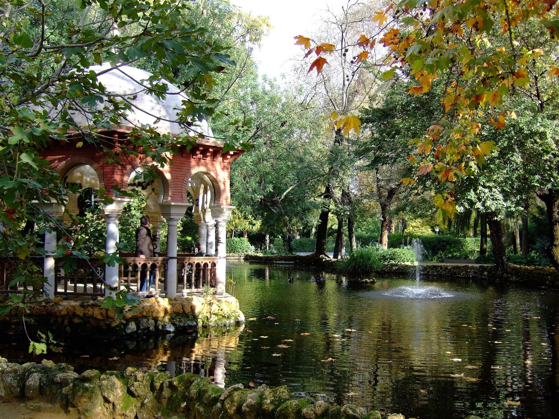 Gardens in the Parque de María Luisa