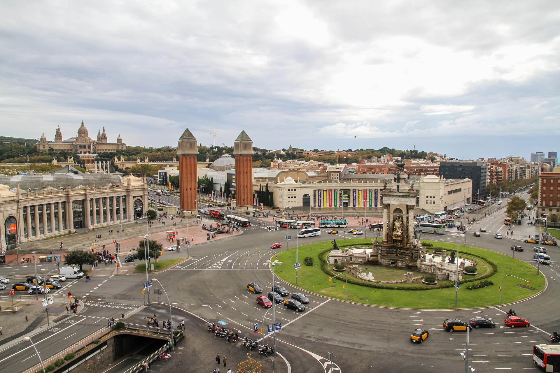 Barcelona, reached in about two and a half hours from Madrid when the ticket is for Sants